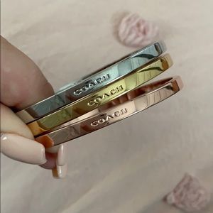 Coach bracelets